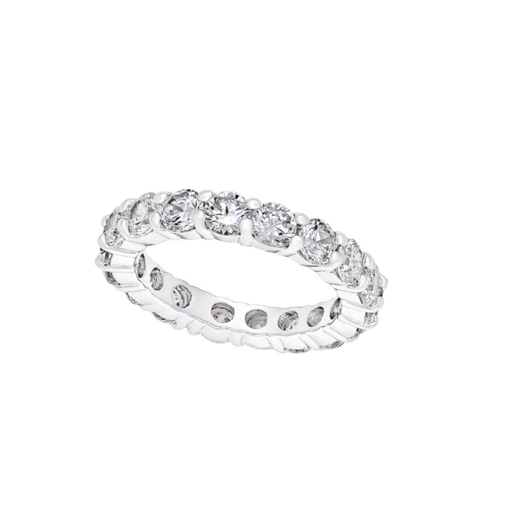 Charter Club Cubic Zirconia Ring – Silver Plated, Size 9